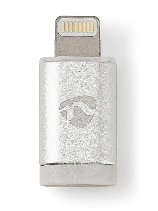 NEDIS synchronizační a nabíjecí adaptér/ 8pinová Lightning zástrčka na USB 2.0 Micro B zásuvku/ blistr