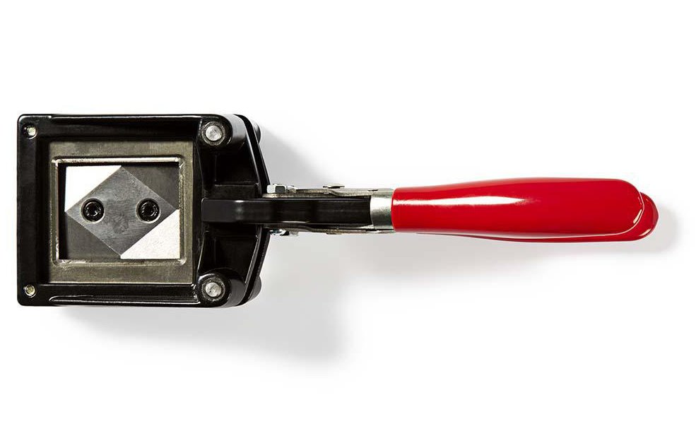 NEDIS řezačka pasových fotografií/ velikost řezu 35 x 45 mm/ kov/ černá