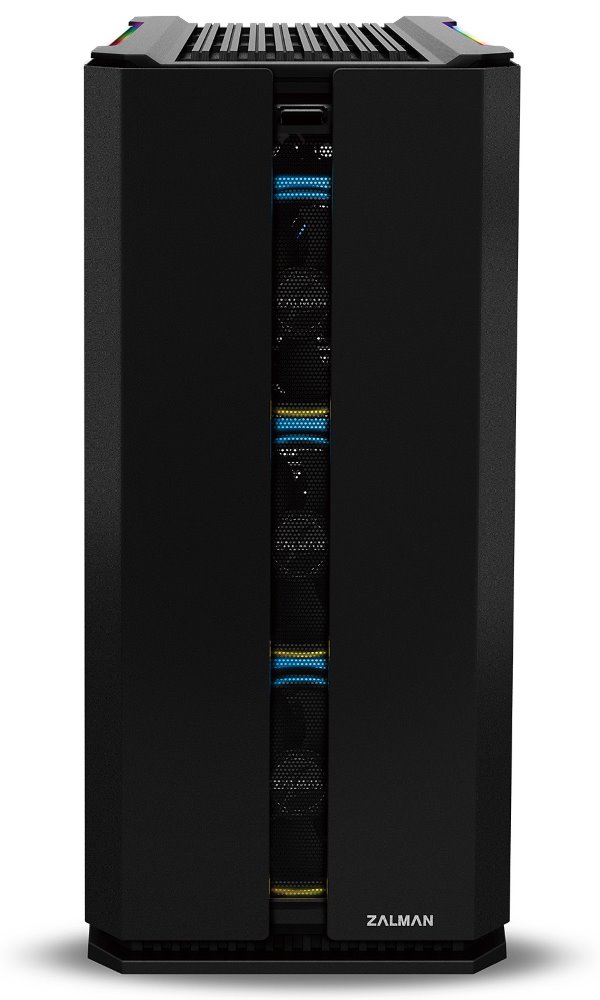 Zalman skříň X3 BLACK / Middle tower / ATX / USB 3.0 / USB 2.0 / průhledná bočnice