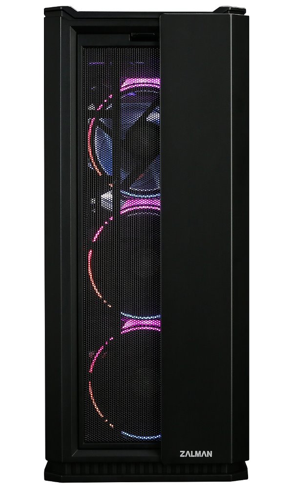 Zalman skříň X3 BLACK / Middle tower / ATX / USB 3.0 / USB 2.0 / průhledná bočnice