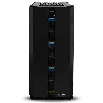 Zalman skříň X3 BLACK / Middle tower / ATX / USB 3.0 / USB 2.0 / průhledná bočnice