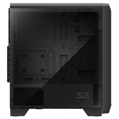 Zalman skříň S2 / Middle tower / ATX / USB 3.0 / USB 2.0 / průhledná bočnice