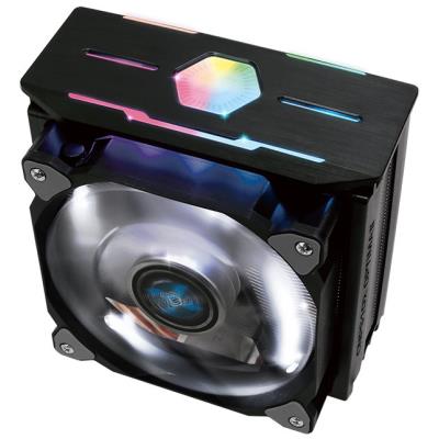 Zalman chladič CPU CNPS10X OPTIMA II BLACK / 120mm RGB ventilátor / heatpipe / PWM / výška 160mm / pro AMD i Intel