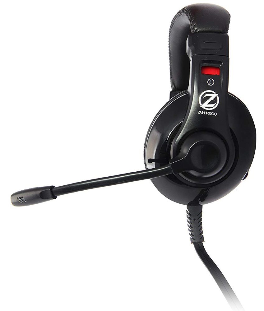 Zalman headset ZM-HPS200 / herní / náhlavní / drátový / 40mm měniče / 2x 3,5mm jack