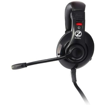Zalman headset ZM-HPS200 / herní / náhlavní / drátový / 40mm měniče / 2x 3,5mm jack