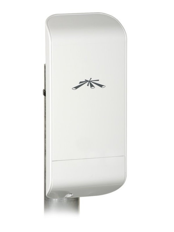 Ubiquiti NanoStation M2 Loco - AP/client 2.4GHz, anténa 8,5dBi MIMO, airMAX, 1x RJ-45, PoE 24V