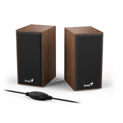 GENIUS repro SP-HF180/ 2.0/ 6W/ dřevěné/ barva dřevo