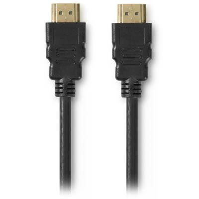 NEDIS Premium High Speed HDMI 2.0 kabel s ethernetem/ 4K@60Hz/ zlacené konektory HDMI-HDMI/ černý/ 1m