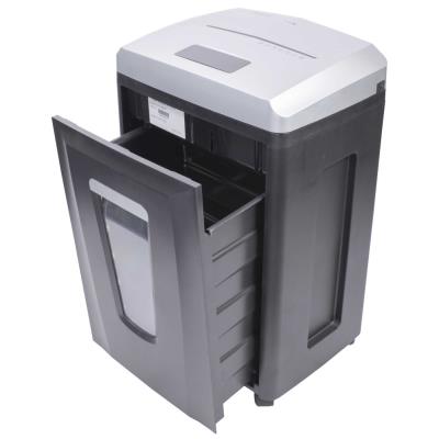 AT skartovač AT-18S-MC/ řez 1x6 mm/ pracovní šíře 230 mm/ kapacita 6 listů/ objem koše 22 l/ stupeň utajení P7/ šedý