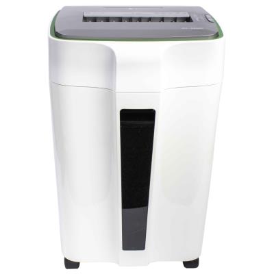 AT skartovač AT-22MC/ řez 2x10 mm/ prac. šíře 230 mm/ kapacita 10 listů/ objem koše 30 l/ stupeň utajení P5/ šedo-bílý