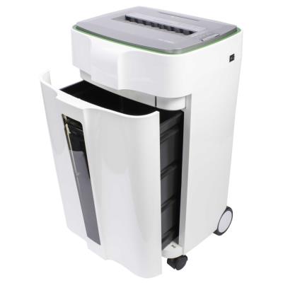 AT skartovač AT-22MC/ řez 2x10 mm/ prac. šíře 230 mm/ kapacita 10 listů/ objem koše 30 l/ stupeň utajení P5/ šedo-bílý