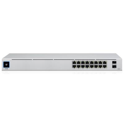 Ubiquiti UniFi Switch 16 PoE - 16x GbE, 2x SFP, 8x PoE+ (PoE budget 42W)