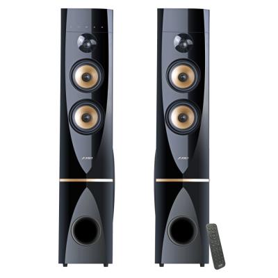 FENDA F&D repro T-88X/ 2.0/ 300W/ černé/ dřevěné/ BT4.2/ FM rádio/ USB/ optický vstup/ dálkové ovládání/ Karaoke