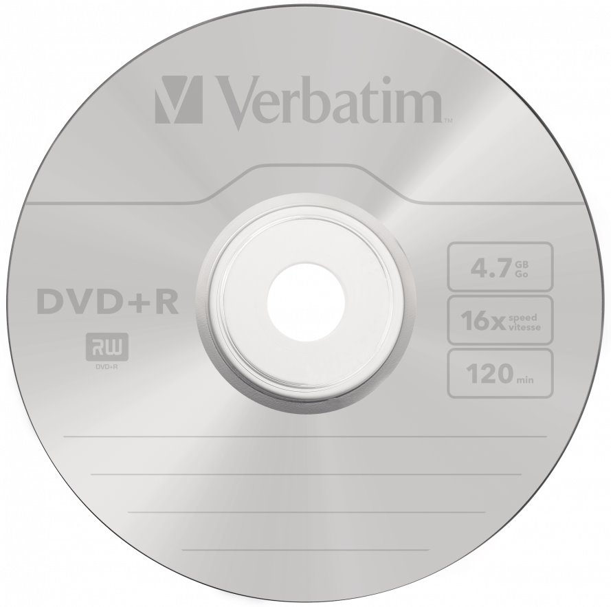 VERBATIM DVD+R 4,7GB/ 16x/ 10pack/ spindle