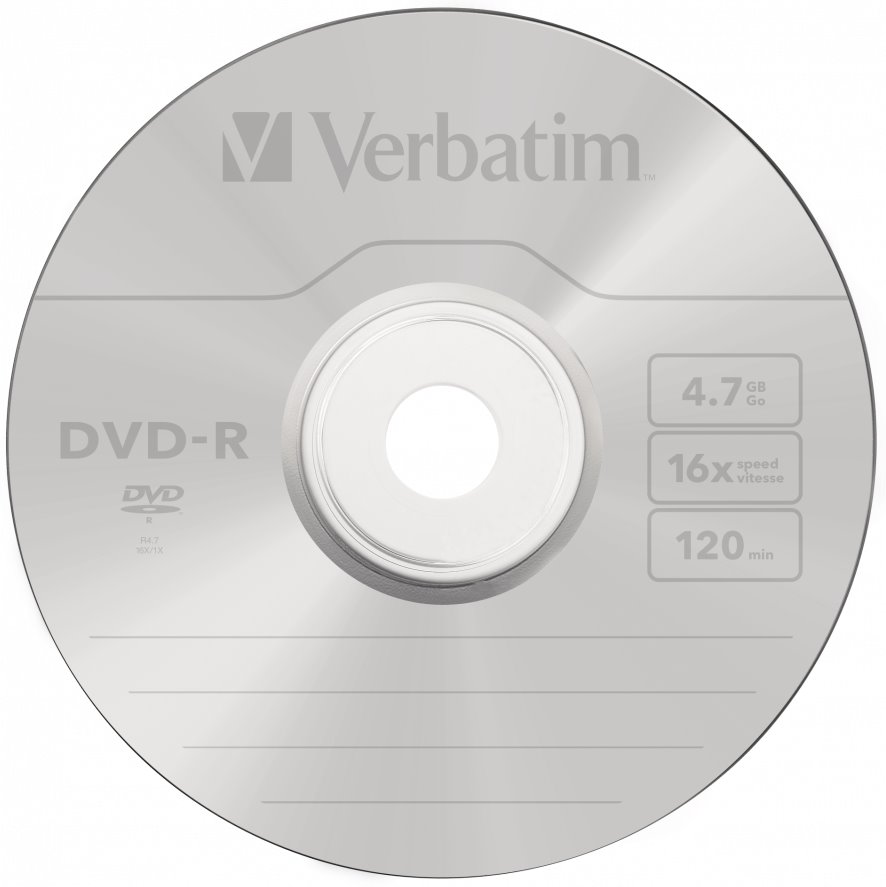 VERBATIM DVD-R 4,7GB/ 16x/ 10pack/ spindle