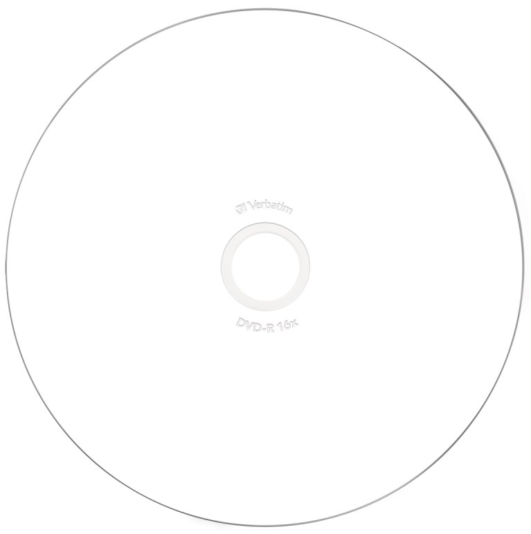 VERBATIM DVD-R 4,7GB/ 16x/ printable/ 25pack/ spindle
