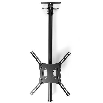 NEDIS stropní držák pro LCD a TV/ 26 - 42"/ nosnost 20 kg/ náklon 25°/ úhel otáčení 90°/ nastavitelná výšká/ ocel/ černý