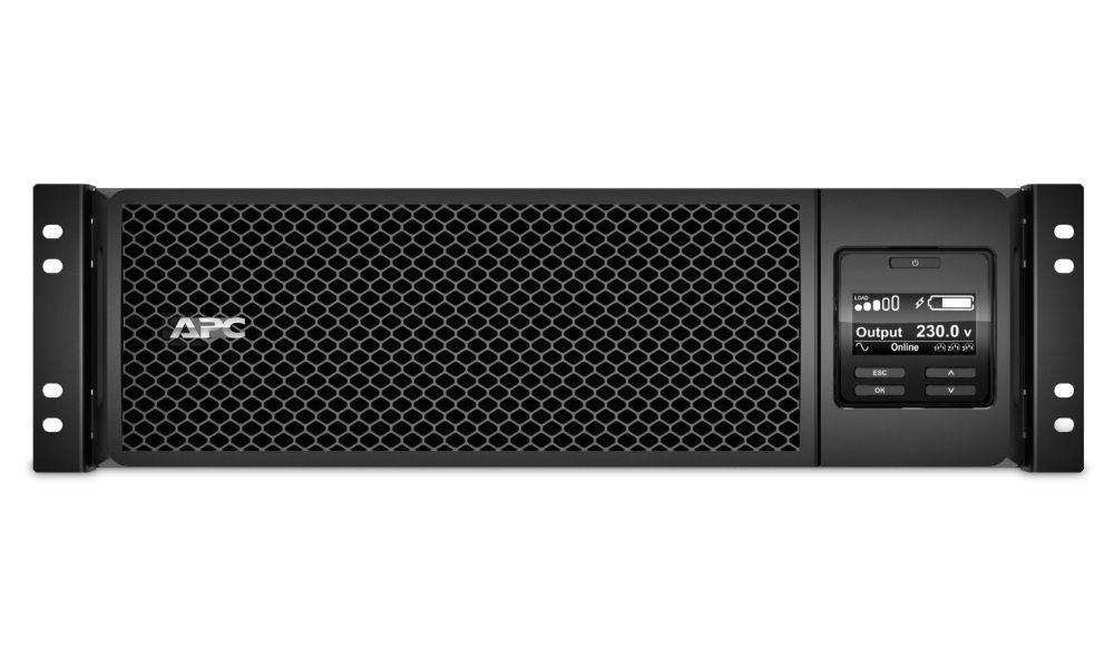 APC Smart-UPS SRT 5000VA (4500W)/ 3U/ RACK MOUNT/ ONLINE/ 230V/ LCD