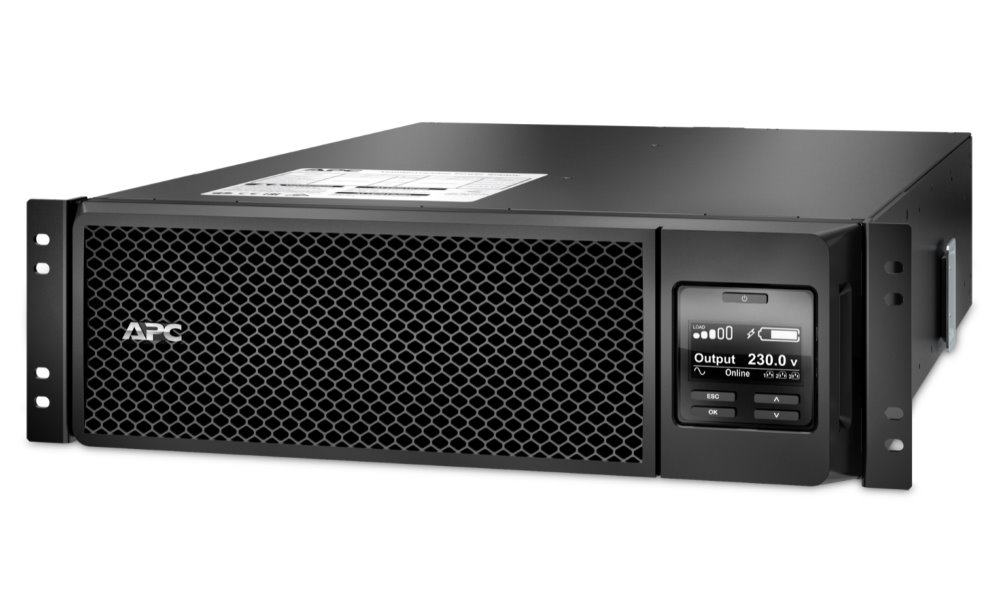 APC Smart-UPS SRT 5000VA (4500W)/ 3U/ RACK MOUNT/ ONLINE/ 230V/ LCD