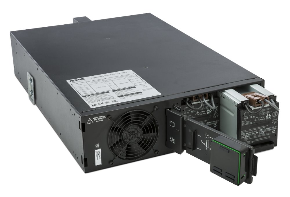 APC Smart-UPS SRT 5000VA (4500W)/ 3U/ RACK MOUNT/ ONLINE/ 230V/ LCD