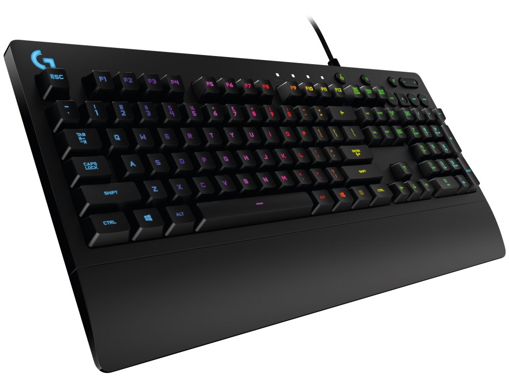Logitech klávesnice G213 Prodigy, drátová / EN layout / černá