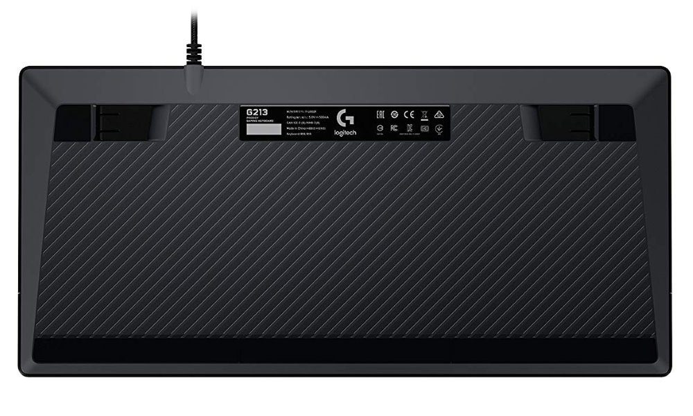 Logitech klávesnice G213 Prodigy, drátová / EN layout / černá