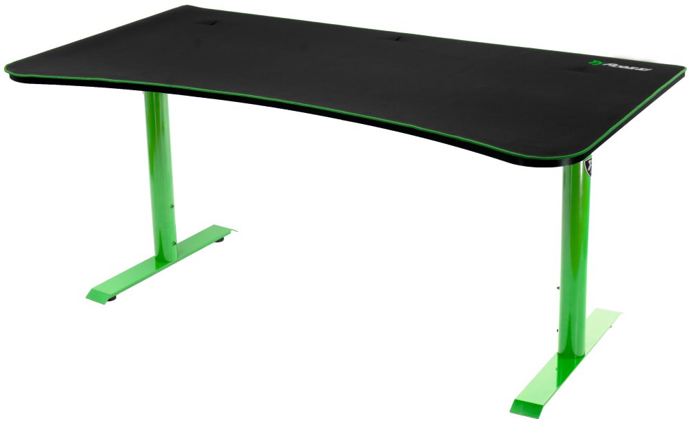 AROZZI herní stůl ARENA Gaming Desk/ černozelený