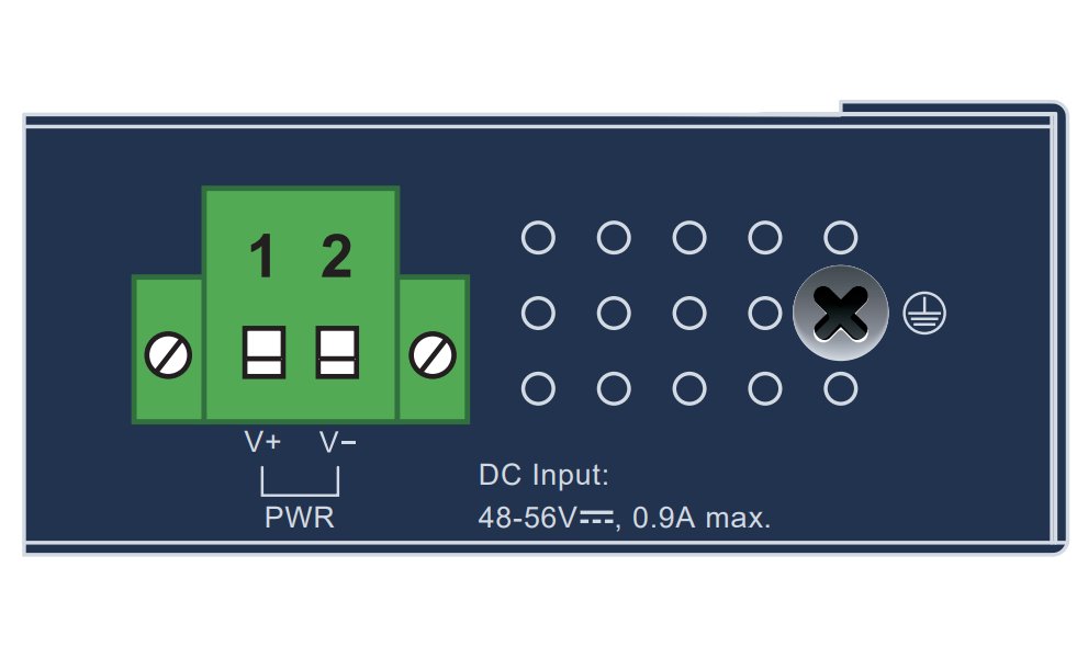 Planet IGTP-815AT konvertor RJ45/SFP, 1Gbps, PoE injektor 802.3at, -40 až 75 st.C, IP30, EFT+ESD, malý rozměr