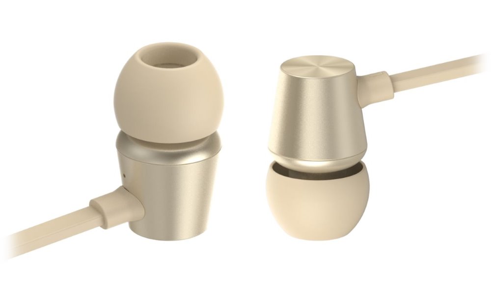 Swissten Sluchátka Earbuds Dynamic Ys500 Zlaté