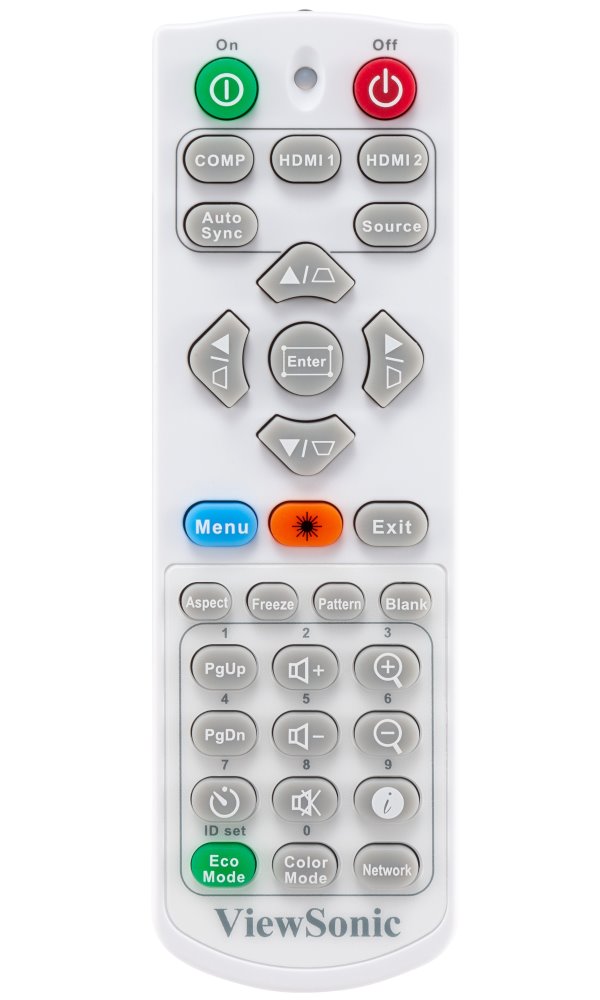 ViewSonic PG706HD/ FullHD/ DLP projektor/ 4000 ANSI/ 12000:1/ Repro/ 2x HDMI/ 2x VGA/ RJ45