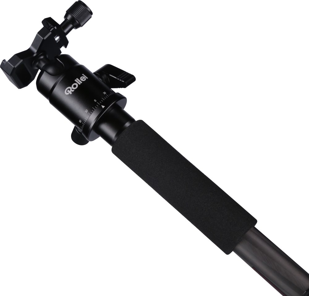 Rollei Stativ Compact Traveler No 1 Carbon/ Zátěž 8kg/ Vytažený 142 cm/ Karbon/ Černý