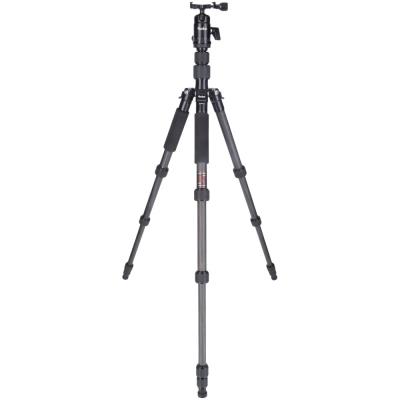 Rollei Stativ Compact Traveler No 1 Carbon/ Zátěž 8kg/ Vytažený 142 cm/ Karbon/ Černý