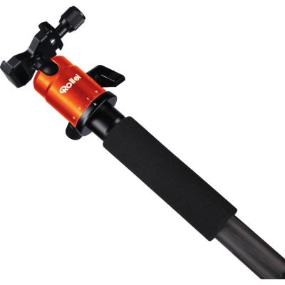 Rollei Stativ Compact Traveler No 1 Carbon/ Zátěž 8kg/ Vytažený 142 cm/ Karbon/ Oranžový