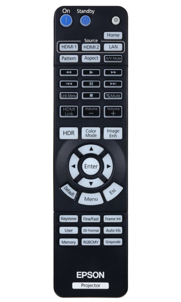 EPSON Home Cinema EH-TW7100/ 4K PRO UHD Projektor/ 3000 ANSI/ 100 000:1/ 2x HDMI