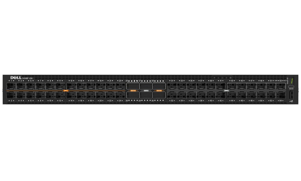 DELL Networking S4148F-ON switch/ 48x 10GbE SFP+/ 4x QSFP28/ IO to PSU/ 2x zdroj/ reverse / management/ 1Y CAR