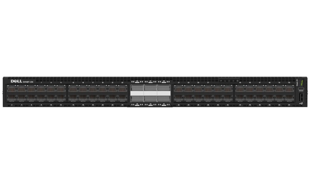 DELL Networking S4148T-ON switch/ 48x 10Gb-T/ 4x QSFP28/ IO to PSU/ 2x zdroj/ reverse / management/ 1Y CAR