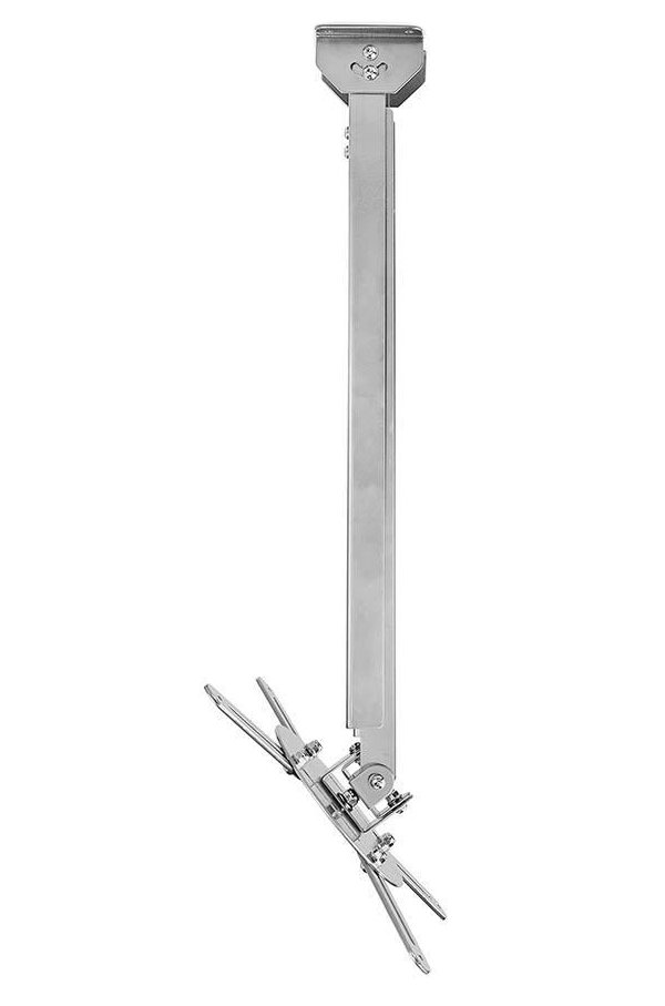 NEDIS stropní držák pro projektor/ Full motion/ nosnost 10 kg/ otáčení 360°/ 4 ramena/ ocel/ šedý