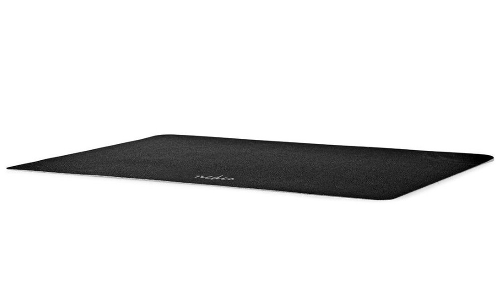 NEDIS ergonomická podložka pod myš/ 240 x 190 mm/ ultratenká/ černá
