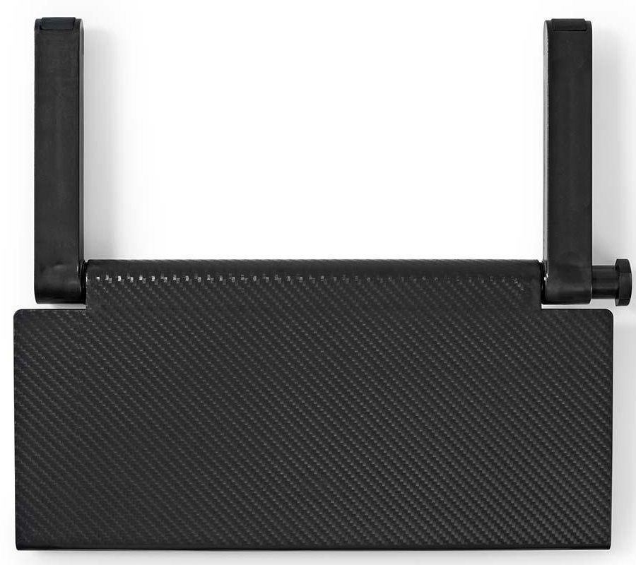 NEDIS ergonomická police nad obrazovku/ multifunkční/ černá