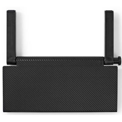 NEDIS ergonomická police nad obrazovku/ multifunkční/ černá