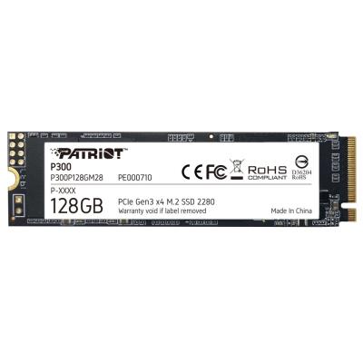 PATRIOT P300 128GB SSD / Interní / M.2 PCIe Gen3 x4 NVMe 1.3 / 2280