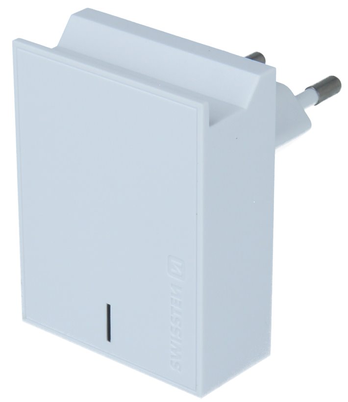 Swissten Síťový Adaptér Smart Ic 2X Usb 3A Power Bílý