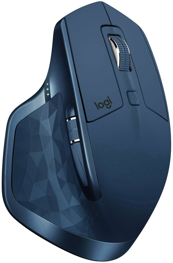 Logitech myš MX Master 2S / Bezdrátová/ Laser/ 4000dpi/ Bluetooth/ Midnight Teal