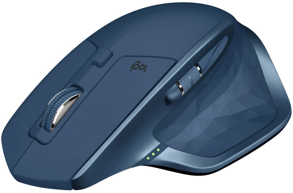 Logitech myš MX Master 2S / Bezdrátová/ Laser/ 4000dpi/ Bluetooth/ Midnight Teal