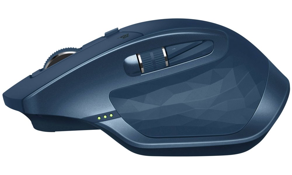 Logitech myš MX Master 2S / Bezdrátová/ Laser/ 4000dpi/ Bluetooth/ Midnight Teal