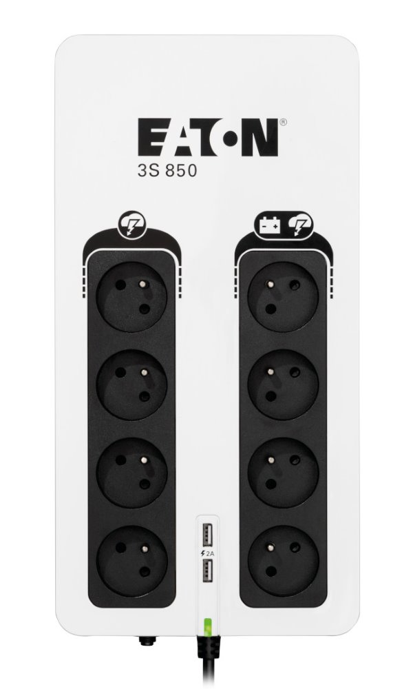EATON UPS 3S 850F, 850VA, 510W, 1/1 fáze