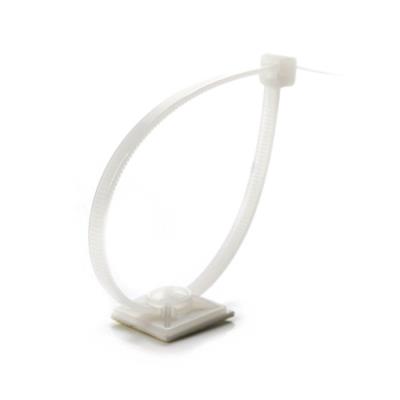 Solarmi příchytka M-A-19 (HW-3AC), samolepící i šroubovací 19,5X19,5MM pro páska do 4,6mm