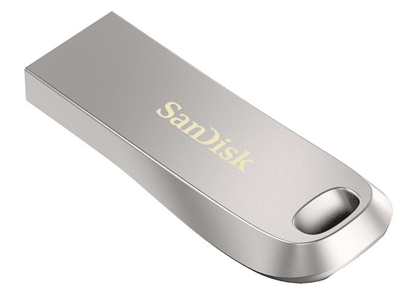 SanDisk Ultra Luxe 128GB / USB 3.1 / celokovový design / stříbrná