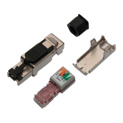 Solarix konektor průmyslový univerzální RJ45 CAT6A STP samořezný SXRJ45-6A-STP-BK-SA