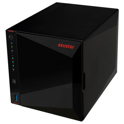 Asustor NAS Nimbustor 4 AS5304T / 4x 2,5"/3,5" SATA III/ Intel Celeron J4105 1.5 GHz/ 4GB/ 2x 2.5 GbE/ 3x USB 3.0/ HDMI